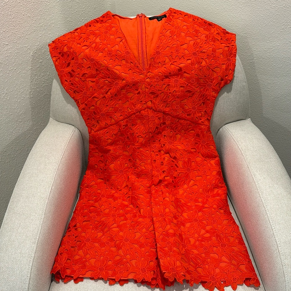 Orange summer dress by banana Republic size 6